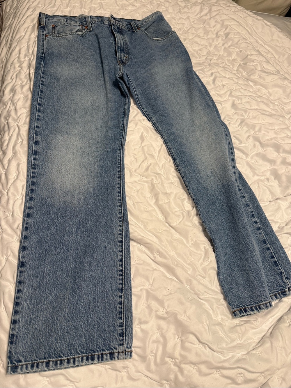 Levi's Light Blue Denim Jeans 517 38x30